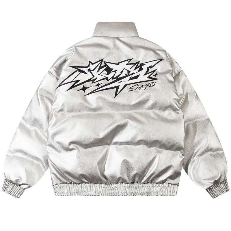 Shiny Padded Star Coat