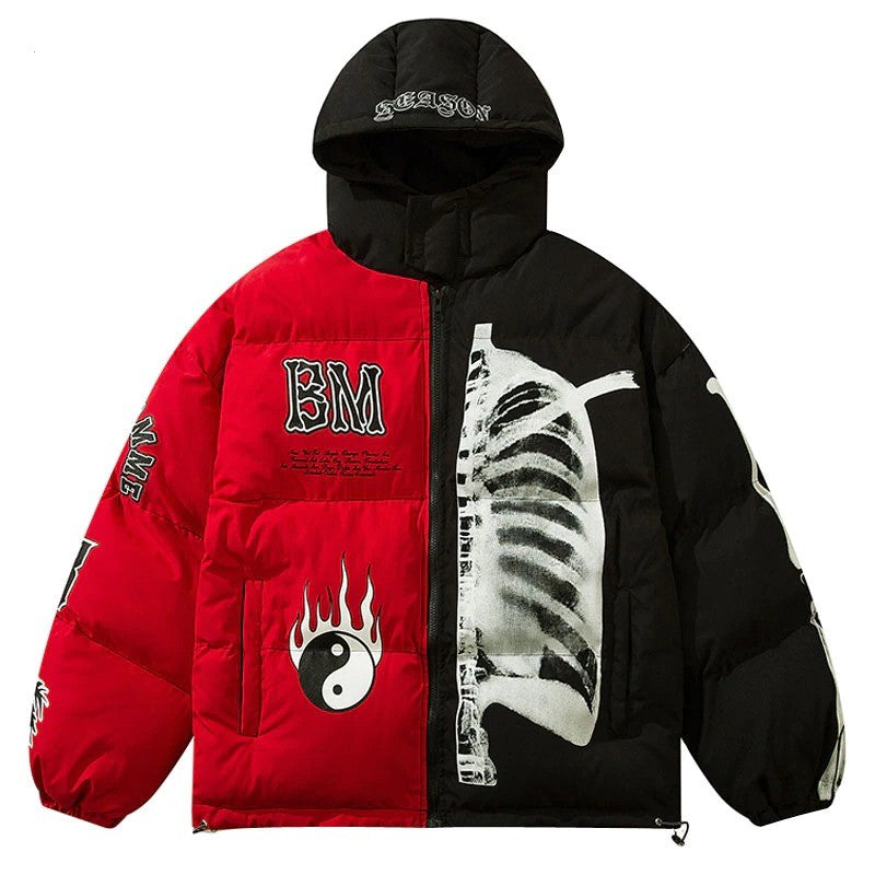 Oversized Skeleton Coat