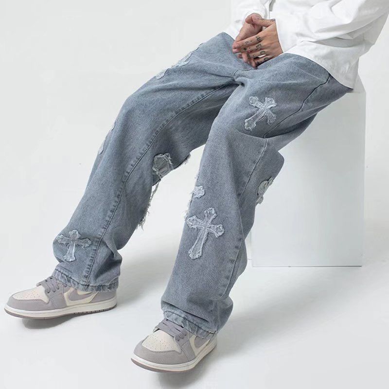 Cross Patch Hip Hop Jeans
