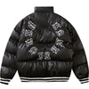 Winter Leather Puffer