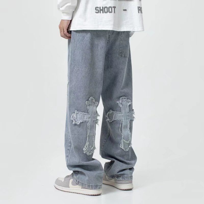 Cross Patch Hip Hop Jeans
