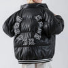 Winter Leather Puffer